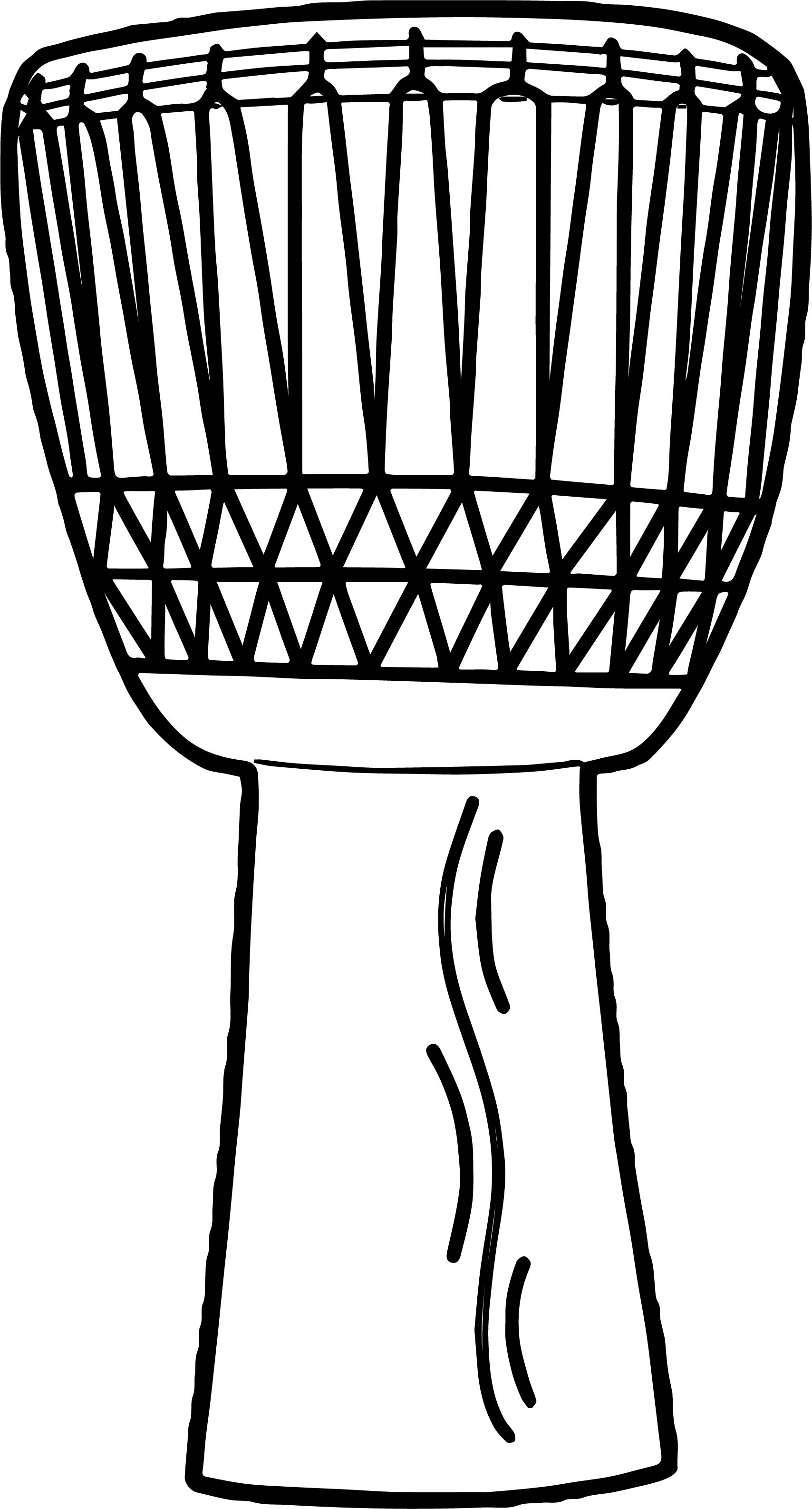 African Drum Coloring Pages - 2yamaha.com