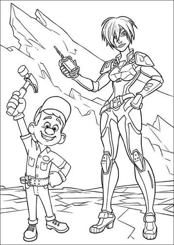 Kids-n-fun.com | 40 coloring pages of Wreck it Ralph