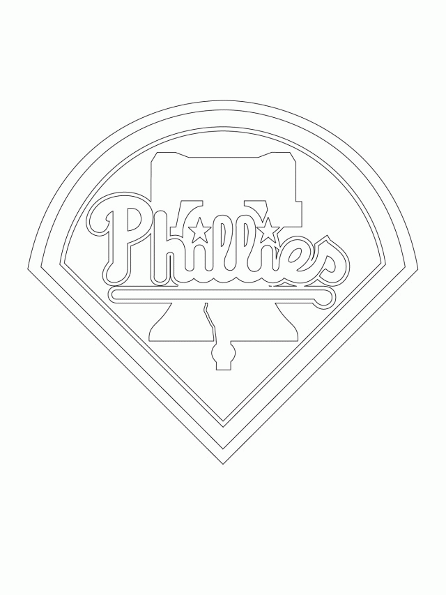 philadelphia phillies coloring pages - Clip Art Library