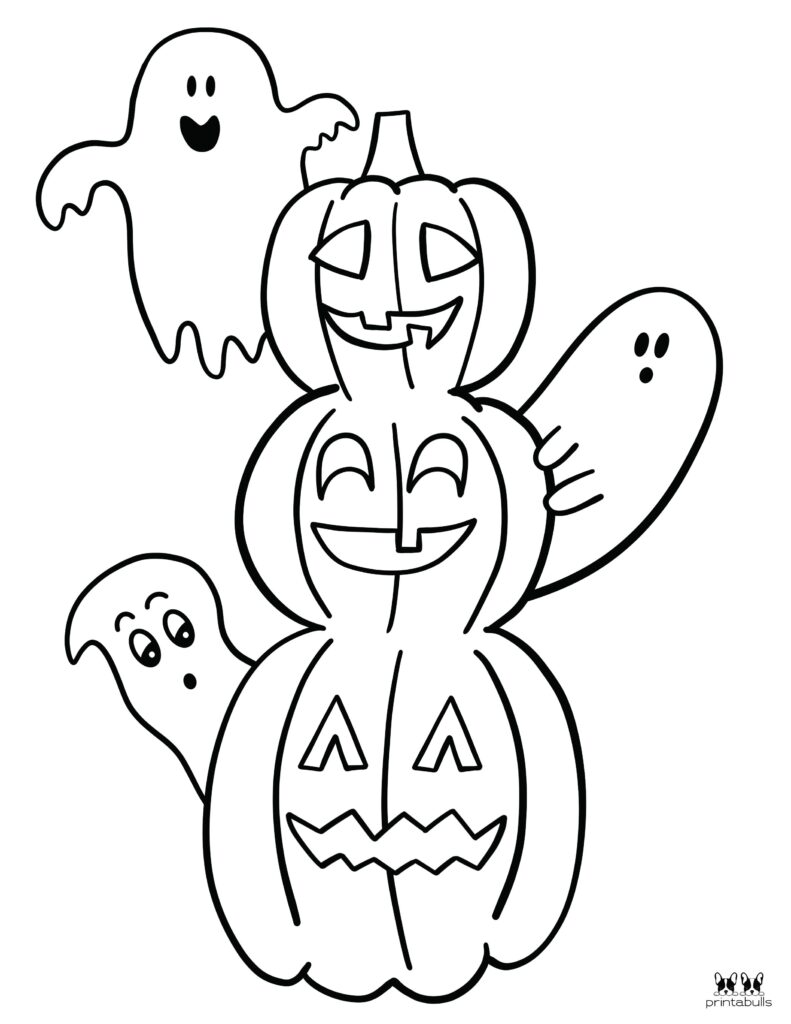 Free Printable Ghost Coloring Pages ...