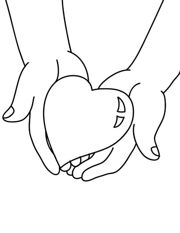 Pin on Hands Coloring Pages