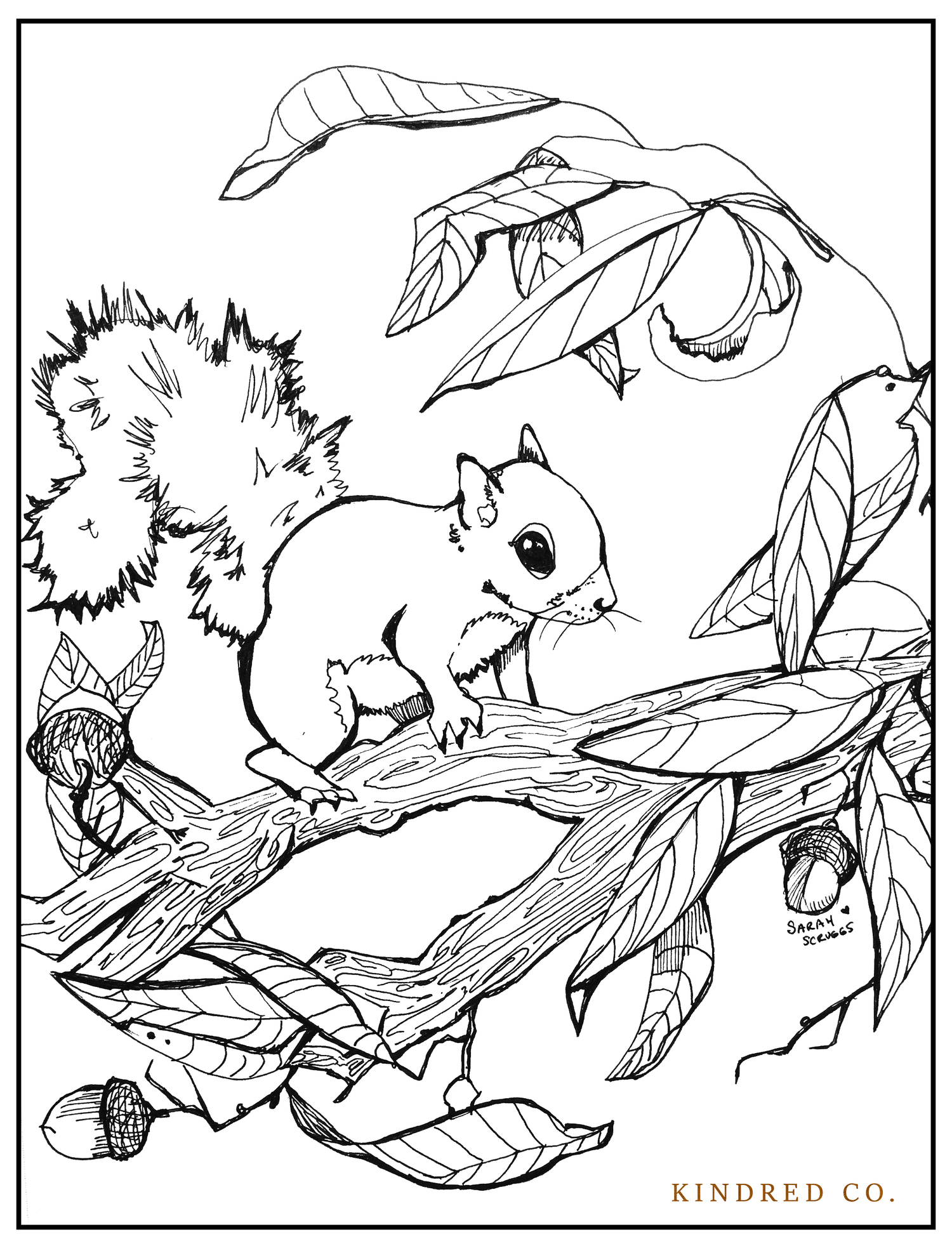 FREE : Arthur of the Flood Coloring Page — Sarah Scruggs