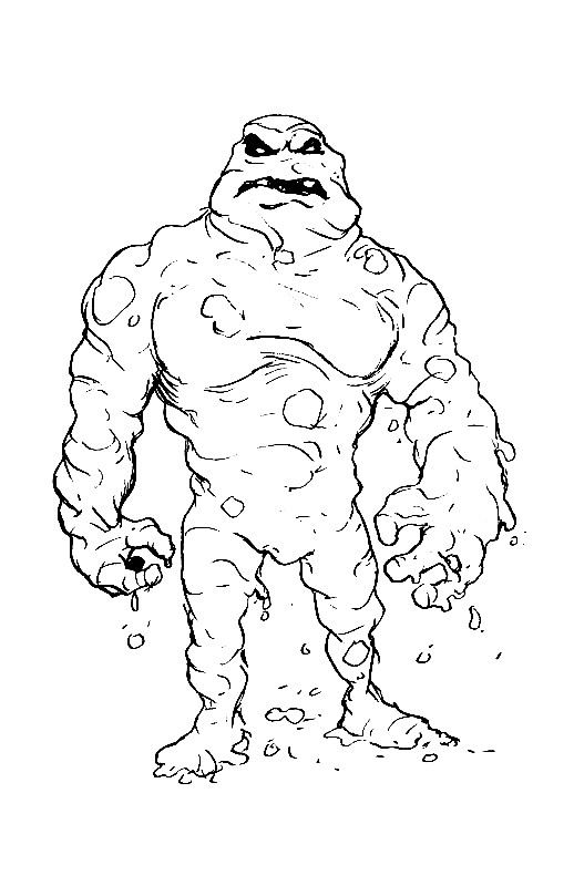 Free Clayface Printable Coloring Pages - Clayface Coloring Pages - Coloring  Pages For Kids And Adults