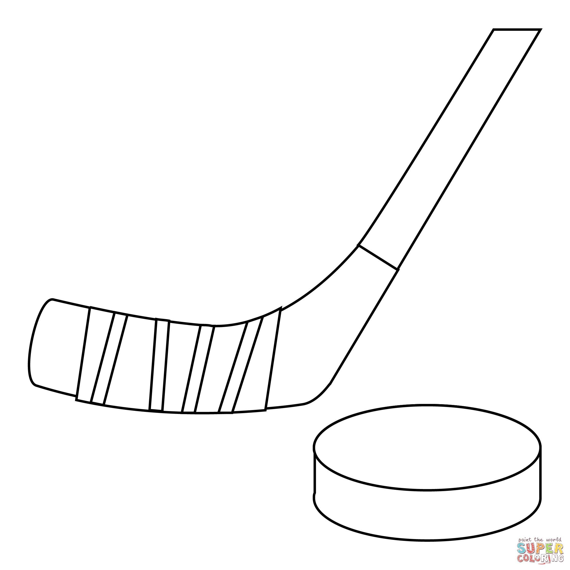 Ice Hockey coloring page | Free Printable Coloring Pages