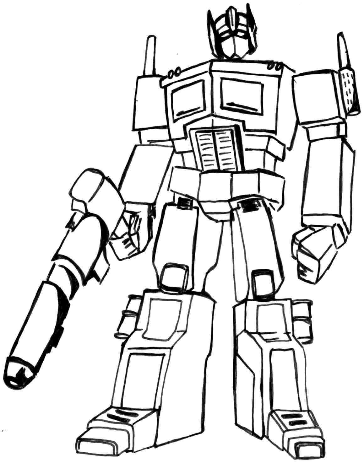Free Printable Transformer Coloring Sheets - High Quality Coloring ...