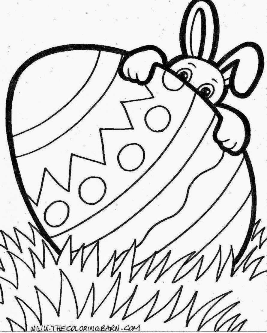 Easter Printable Coloring Pages | Free Coloring Sheet