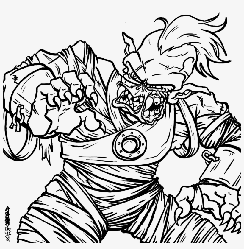 Promising Zombie Colouring Pages Quick Coloring With - Cool ...