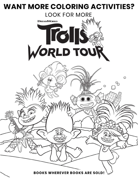 Free Printable Trolls World Tour Party Pack With Activity ...