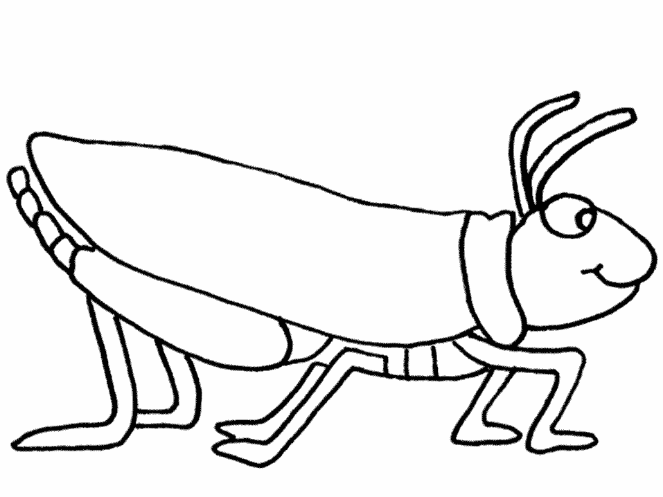 Grasshopper Drawing | Clipart Panda - Free Clipart Images