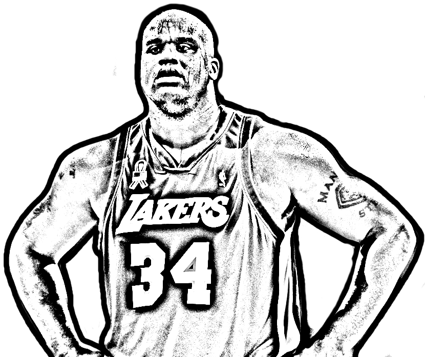 Shaquille O'Neal de Basket NBA ...