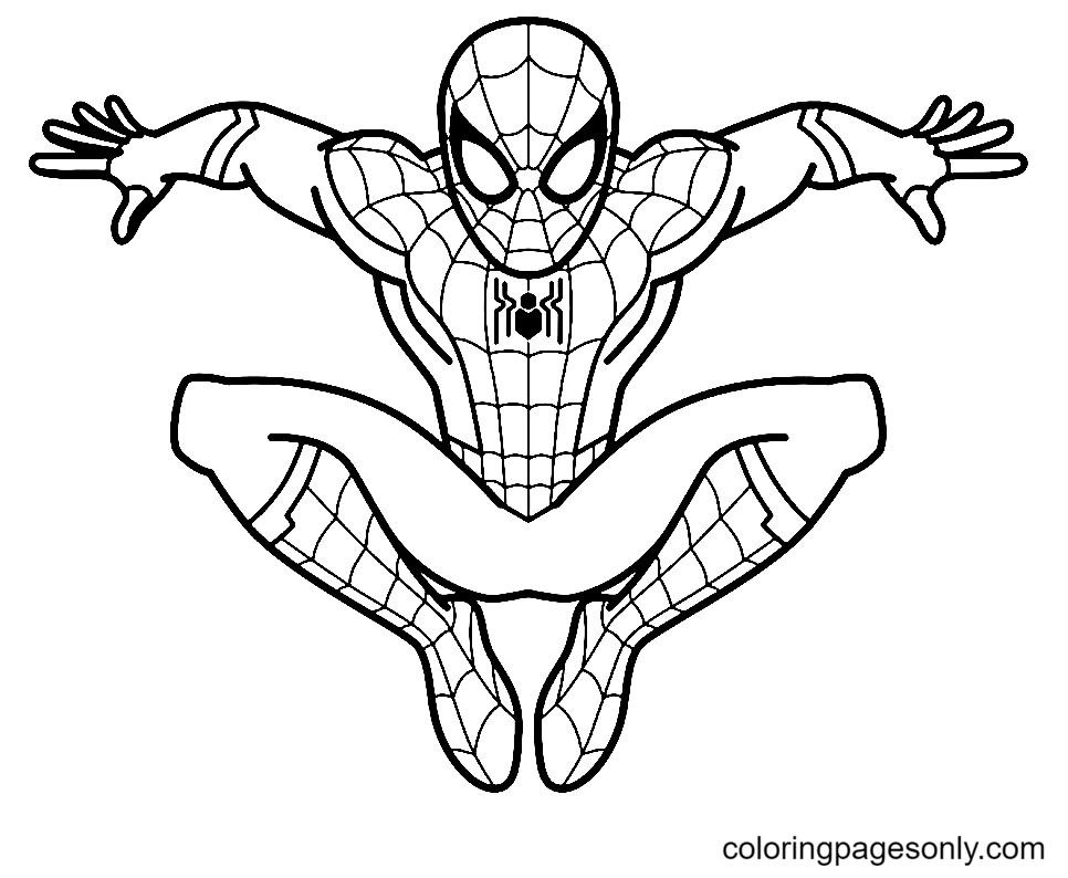 Spider-Man: No Way Home Coloring Pages Printable for Free Download