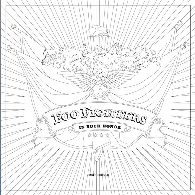 Foo Fighters album joins iconic artworks for digital colouring book - Radio  X