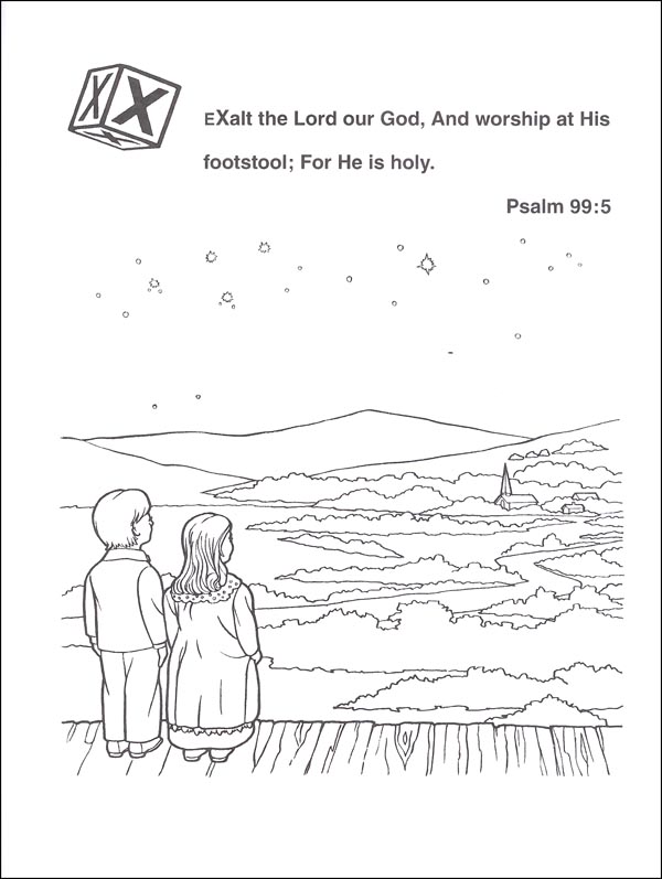 ABC Coloring Book (NKJV) | Scripture Memory Fellowship International |  9781880960110