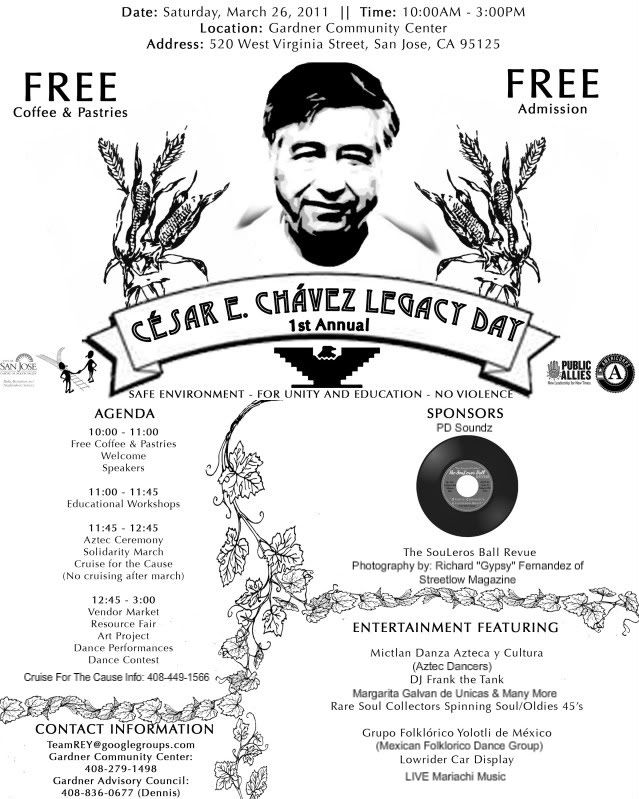 CESAR CHAVEZ DAY CRUISE FOR LA CAUSA