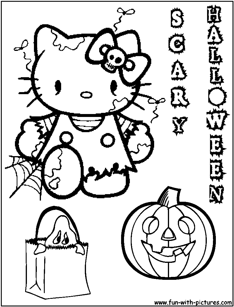 Halloween Coloring Book Pages | Halloween Coloring ...
