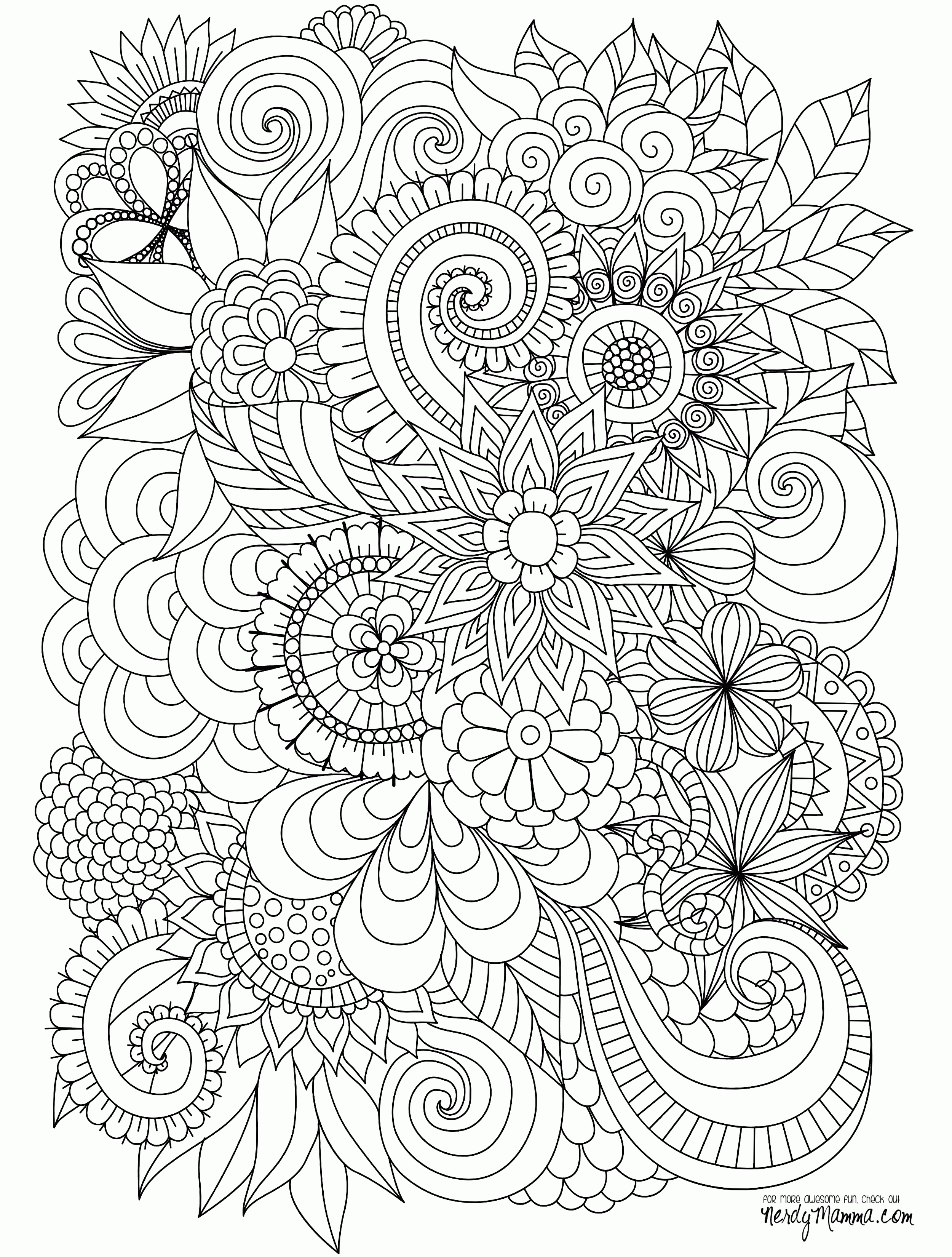 Printable Adult Coloring Pages - cristo3d
