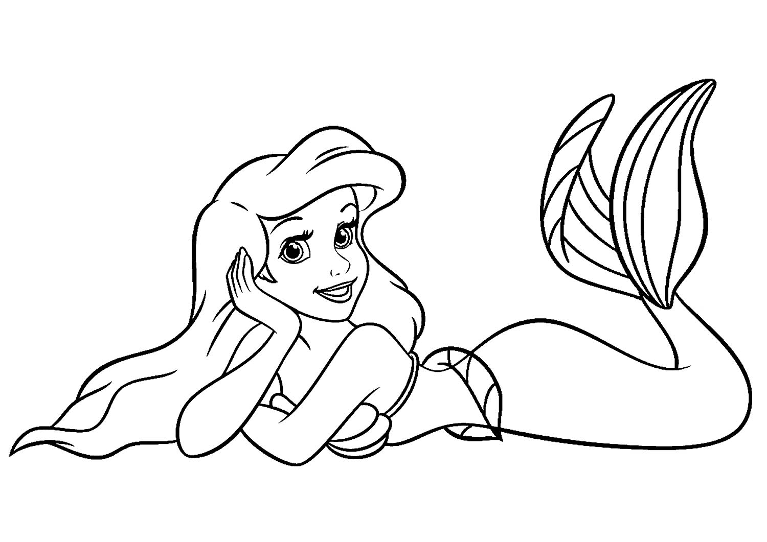 Little Mermaid Coloring Pages | proudvrlistscom