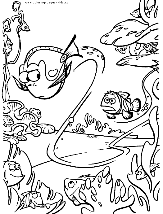 Finding Nemo coloring pages - Coloring pages for kids - disney coloring  pages - printable coloring pages - color pages - kids coloring pages -  coloring sheet - coloring page - coloring book - cartoon coloring pages