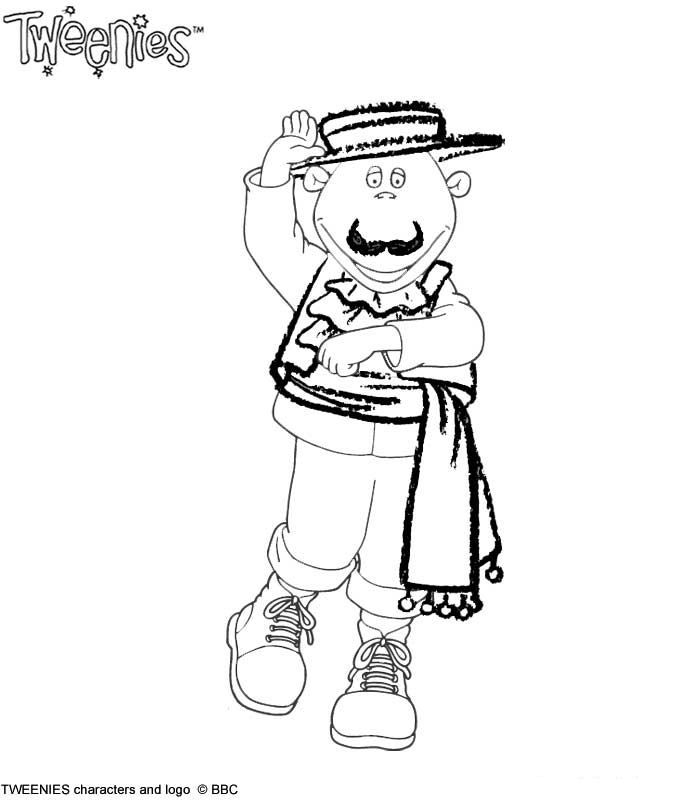 Kids-n-fun.com | 20 coloring pages of Tweenies