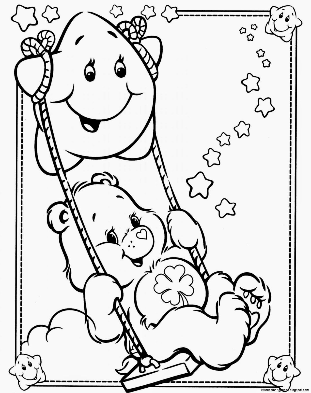 Care Bears Coloring Pages | Free Coloring Pages