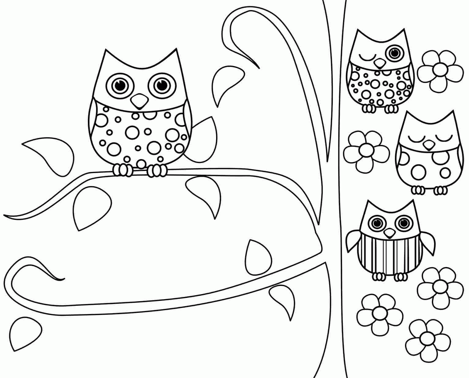 Cute Halloween Owl Coloring Pages Owl Doodle Art Coloring Pages ...