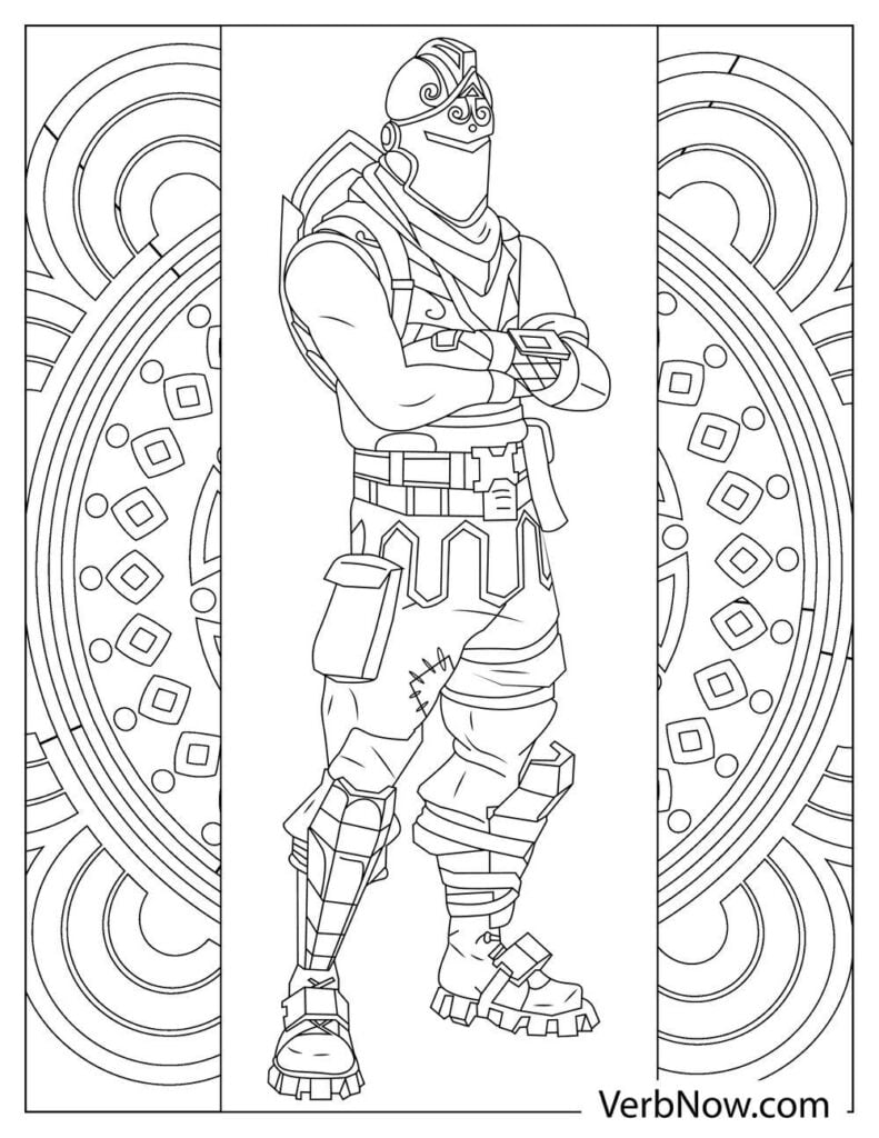 Free FORTNITE Coloring Pages & Book for Download (Printable PDF) - VerbNow