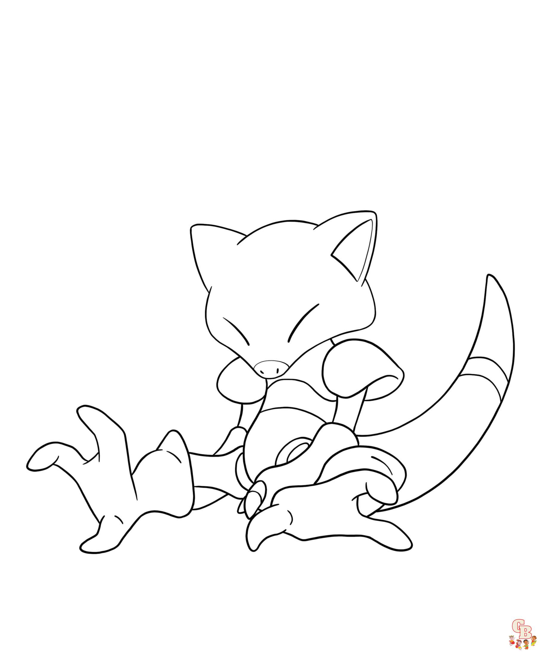 Abra Coloring Pages ...