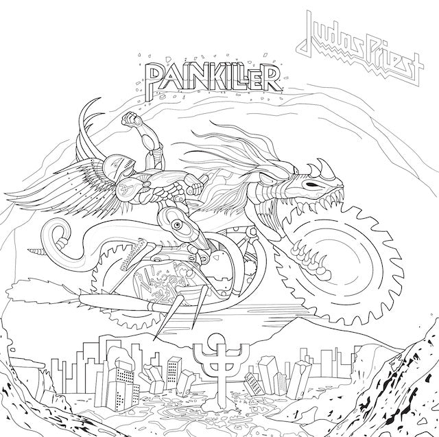 THE OFFICIAL JUDAS PRIEST COLORING BOOK – FairyPuzzled