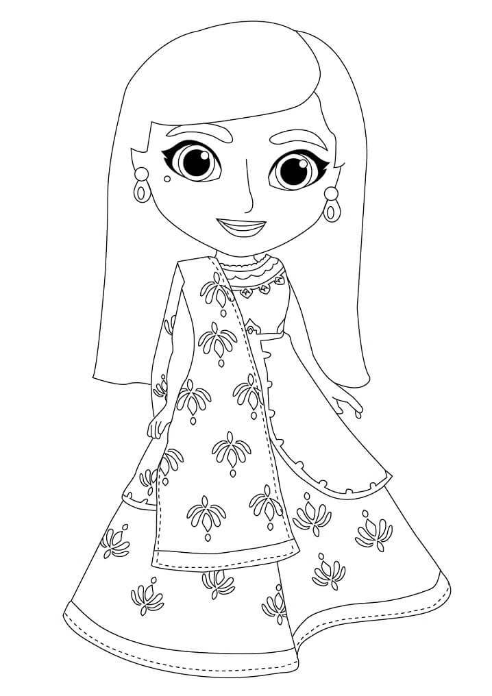 Mira, Royal Detective Coloring Pages - Free Printable Coloring Pages for  Kids