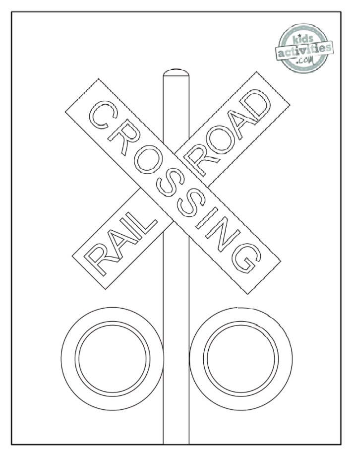 Free Traffic & Stop Sign Coloring Pages - Road Signs! | Kids Activities Blog
