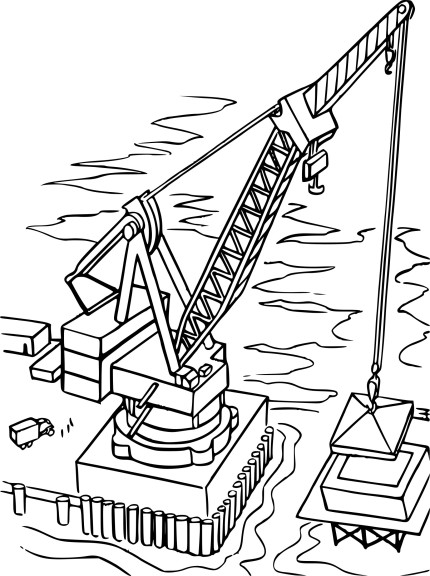 Crane coloring page - free printable coloring pages on coloori.com