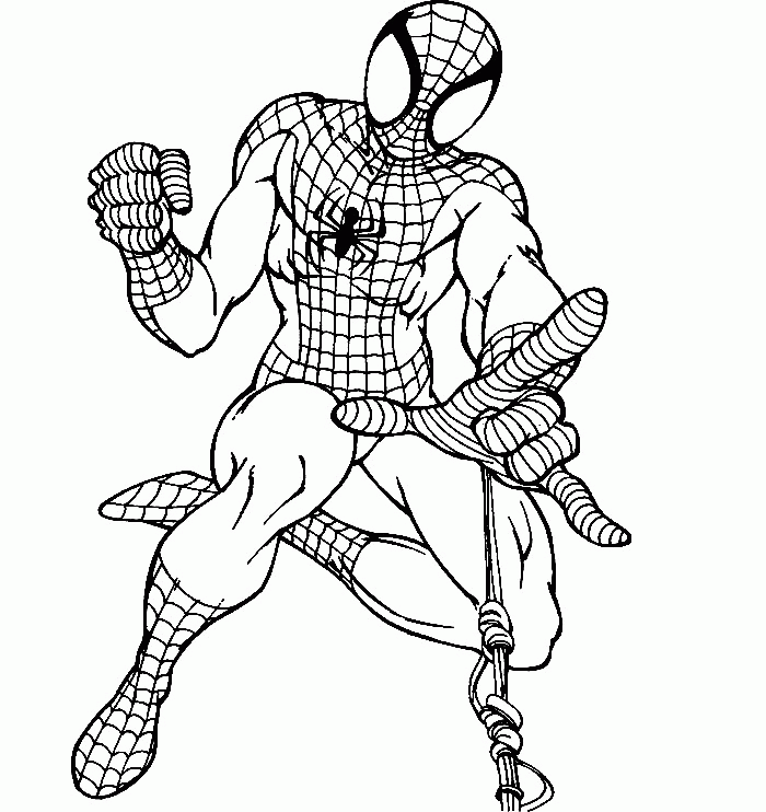 spiderman web shooter coloring pages - Clip Art Library