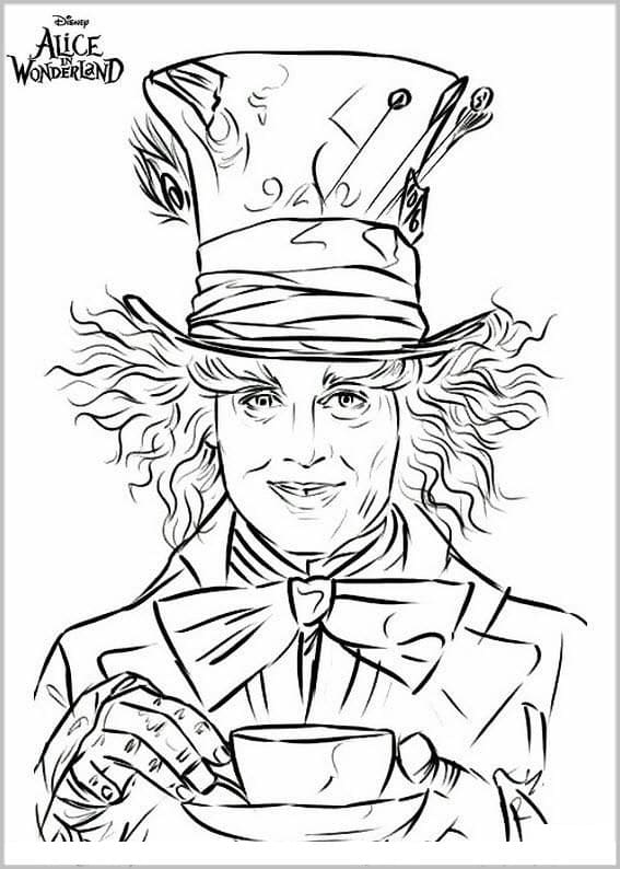 Alice in Wonderland Coloring Pages | 90 images Free Printable