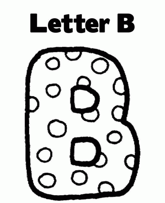 bubble letter b - Clip Art Library
