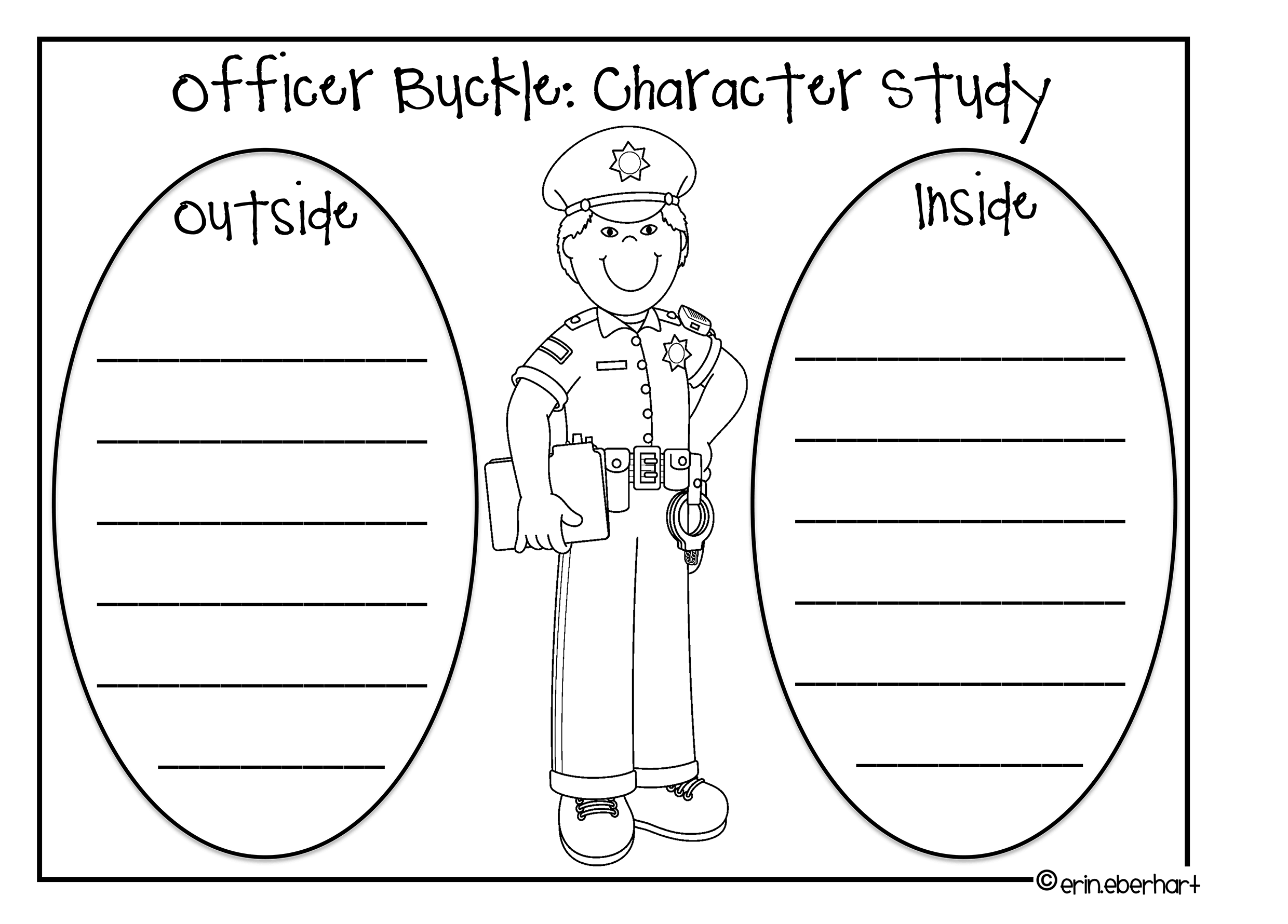 Officer Buckle And Gloria Coloring Page