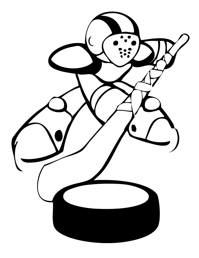 Hockey Coloring Page | Free Printable Coloring Pages