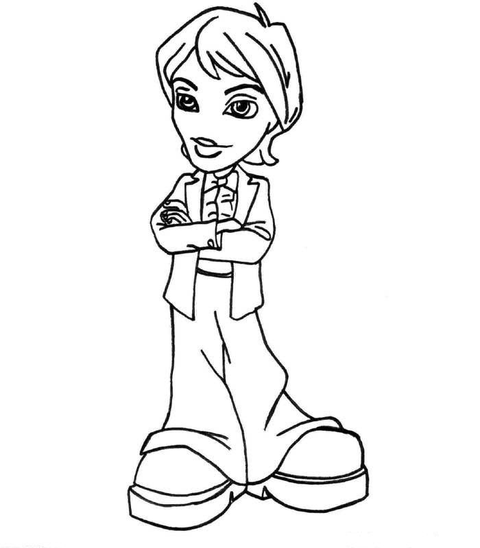 Bratz Coloring Pages and Book | UniqueColoringPages