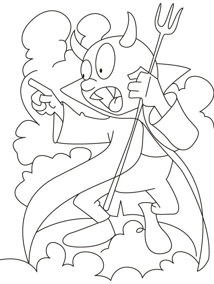 tasmanian devil coloring pages for kids | The Coloring Pages