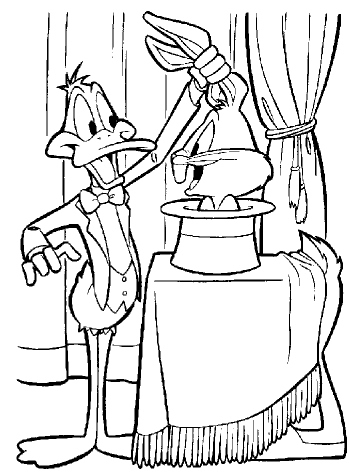 looney tunes b Colouring Pages (page 2)