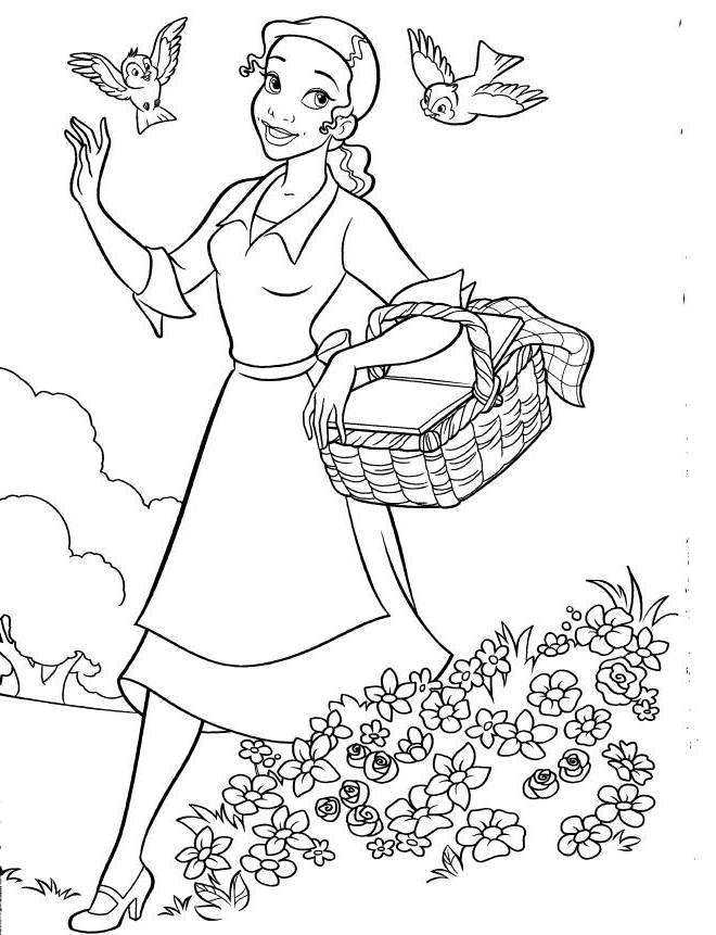 Disney Princess Coloring Pages Online - Disney Coloring Pages of 