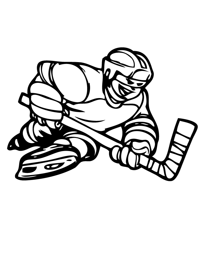 cool_hockey_player_coloring_ 