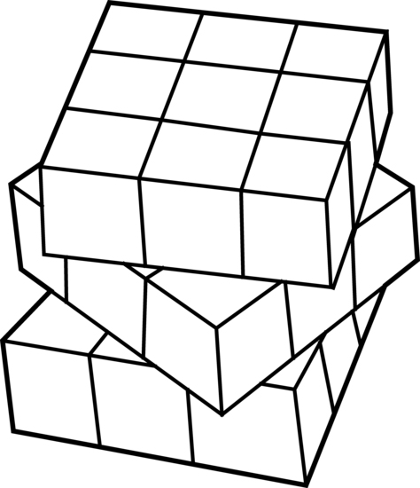 Rubiks Cube Coloring Pages - Best Coloring Pages For Kids