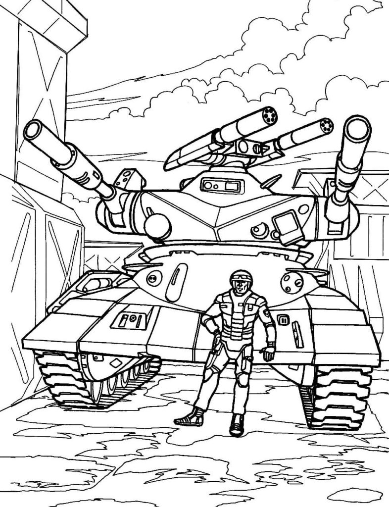 Tanks coloring pages - 100 Free coloring pages for Boys