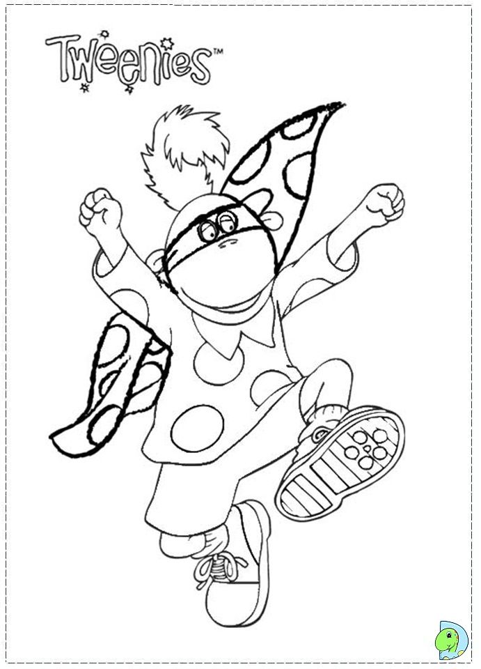 Tweenies Coloring page- DinoKids.org