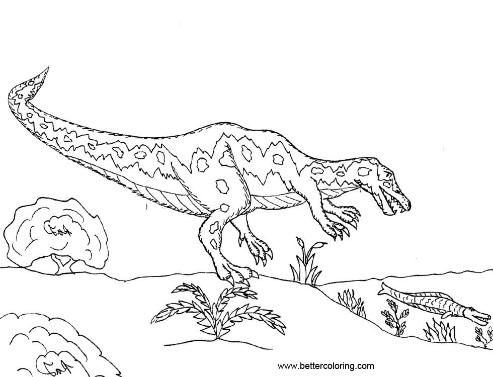 Jurassic World Baryonyx Coloring Pages ... | Lego coloring pages, Dinosaur coloring  pages, Free printable coloring pages