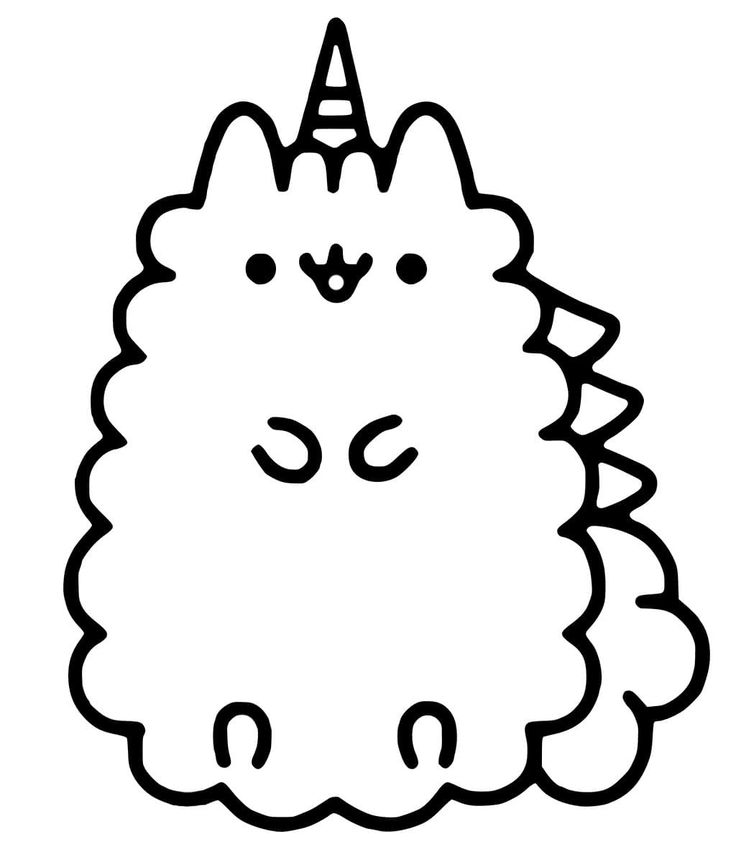 my safe space — Pusheen Coloring Pages | Pusheen coloring pages, Cool coloring  pages, Monster coloring pages