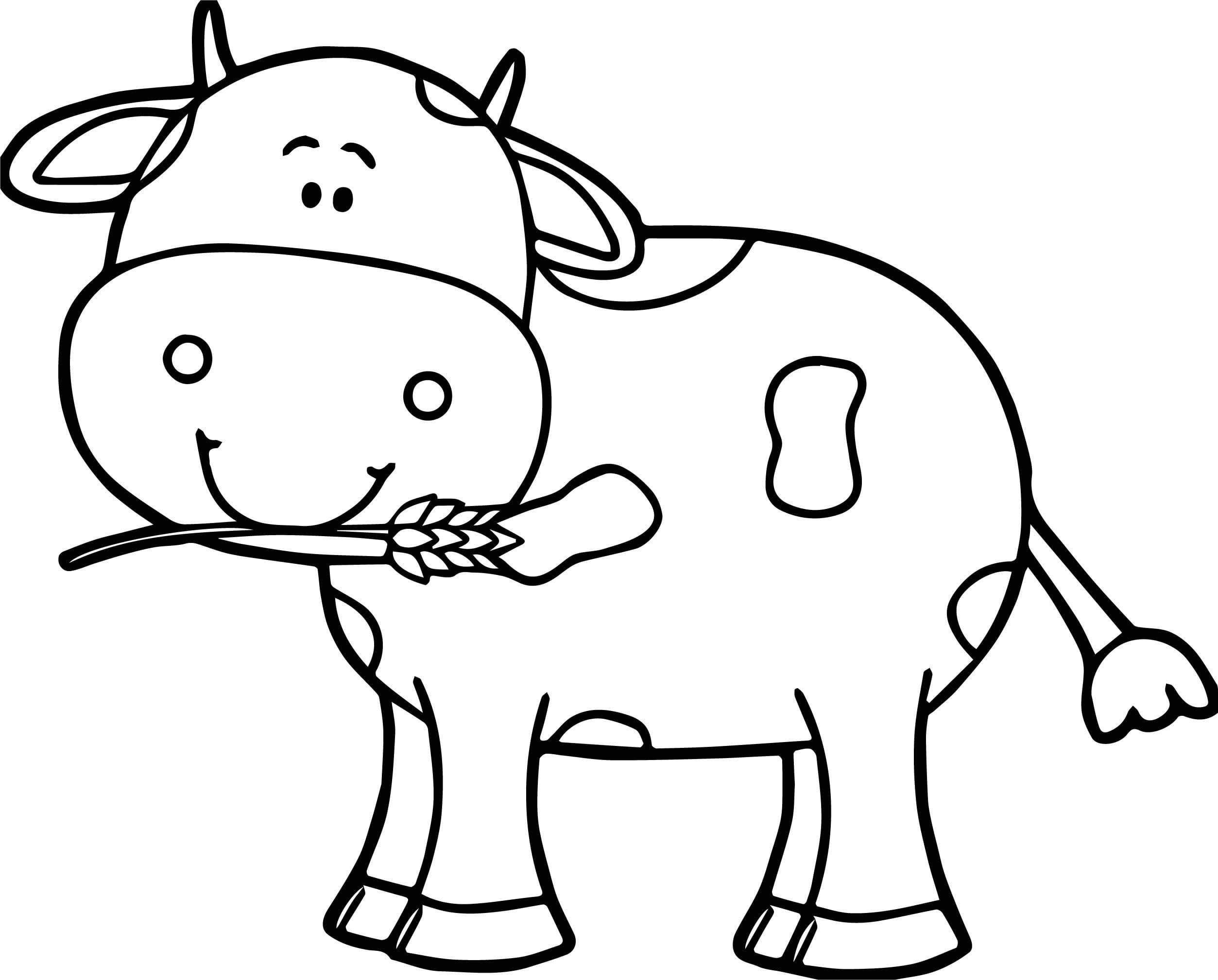 Cow Coloring Pages