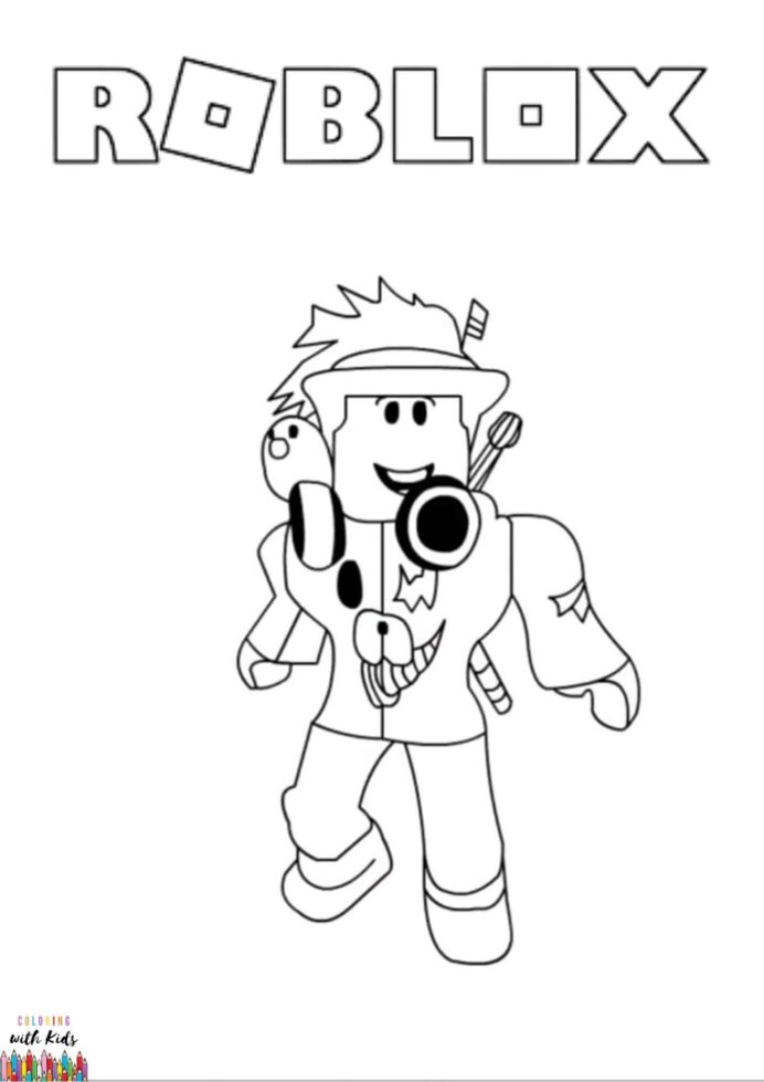 Roblox Avatar Coloring Image Credit By Roblox Coloring Pages coloring pages  roblox coloring book roblox coloring sheets roblox coloring I trust coloring  pages.