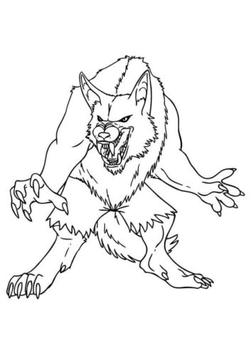 25 Free Monster Coloring Pages Printable