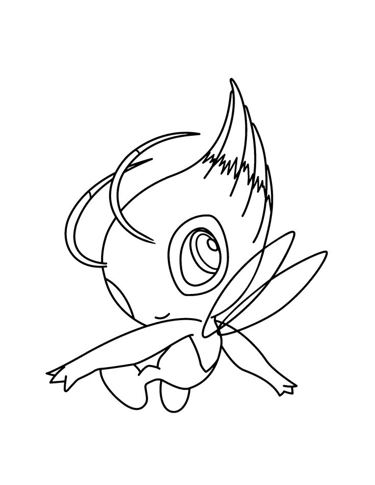 Coloring Page - Pokemon advanced coloring pages 239 | Pokemon coloring pages,  Pokemon coloring, Fairy coloring pages